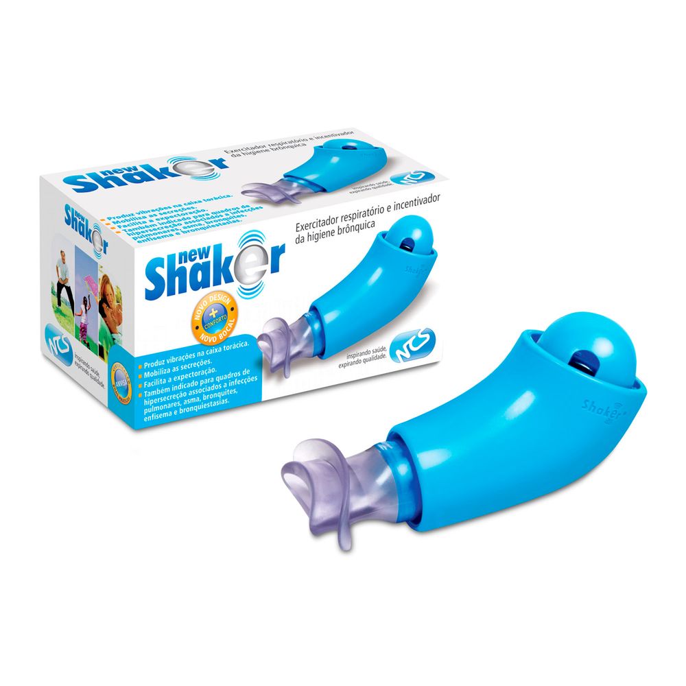 Aparelho para Fisioterapia Respiratória NCS New Shaker - FibraCirurgica