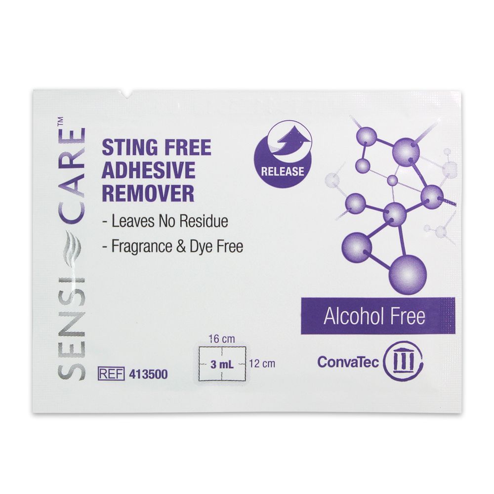 Lenço Removedor de Adesivo Convatec SensiCare 10 unidades FibraCirurgica