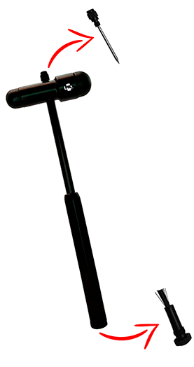 Martelo Neurológico Buck Acessórios Black Edition